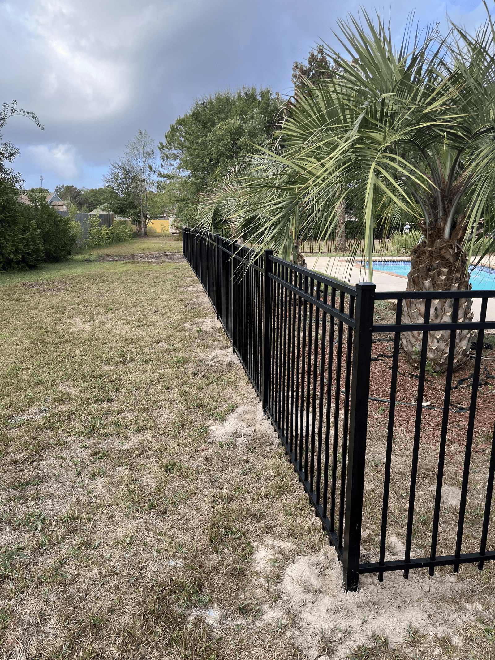 Aluminum fence